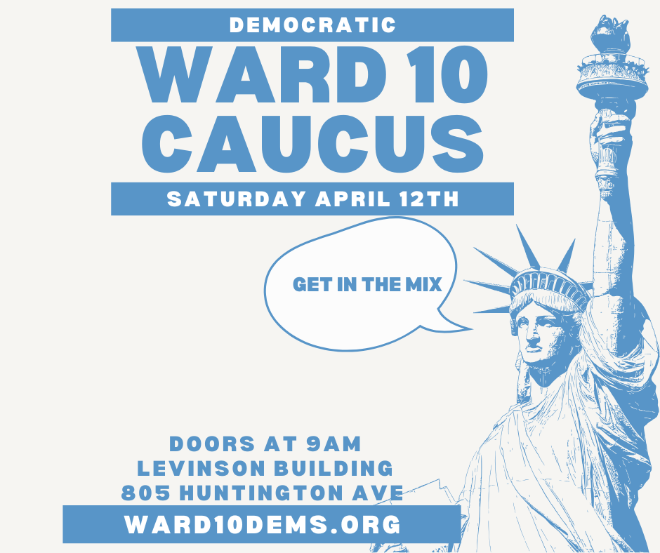 Ward 10 Caucus flyer